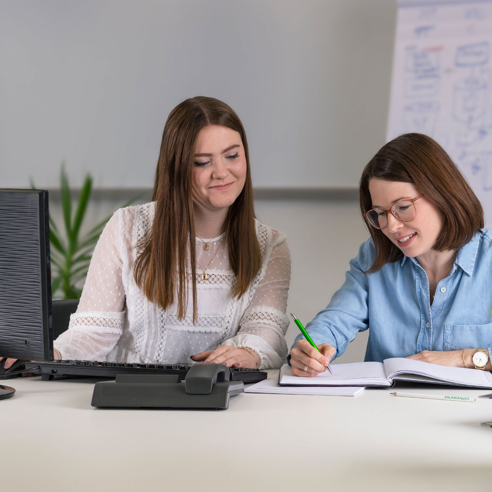 Werksstudenten bei Salamander